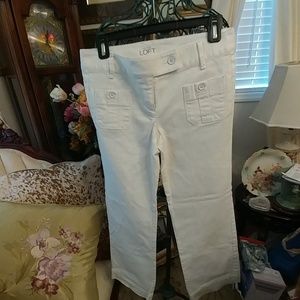 BEAUTIFUL Ladies White Jean Pants